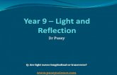 Yr9 - light and reflection