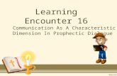 Learning Encounter 16