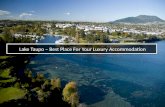 Luxury accommodation taupo lake