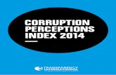 Transparency International Corrupt Perceptions Brochure 2014
