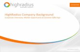 HighRadius Background 09-29-13