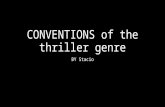 Conventions of a thriller