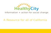 Healthy City presentation to KP Community Partners 3.10.11