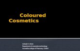Coloured cosmetics &nail cosmetics