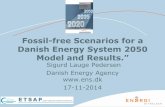 Scenarios for a fossil free Danish Energy System in 2050