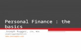 Personal Finance: the basics