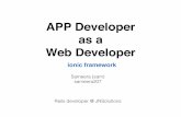 App developer as a Web developer (ROROSyd - Jul 15)