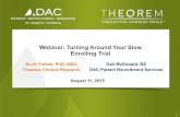 Tricks of the trade: Turn Around Your Slow-Enrolling Trial