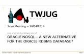 Oracle nosql twjug-oktober-2014_taiwan_print_v01