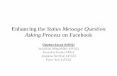 Enhancing the Status Message Question Asking Process on Facebook