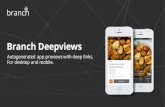 Branch Deepviews – Autogenerated app previews with deep links