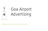 Goa Airport Advertising