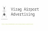 Vizag airport advertising