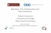 Big Data, The Community and The Commons (May 12, 2014)