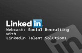Social Recruiting with LinkedIn Talent Solutions | Webcast