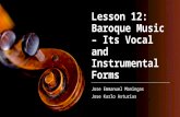 Baroque Music (Maningas and Asturias)