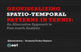 GEOVISUALIZING SPATIO-TEMPORAL PATTERNS IN TENNIS