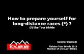 How to prepare yourself for long distance races? #tourdivide