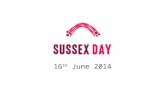 Sussex Day - 16th June 2014