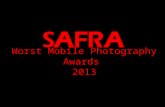 SAFRA Worst Mobile Photography Awards 2013