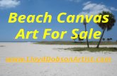 Beach Canvas Art For Sale