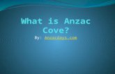 What is anzac cove