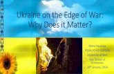 Ukraine on the Edge of War (Ukraine's Anti-criminal Uprising): Why Does it Matter?