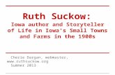 Ruth Suckow: Iowa Writer of the 1900s