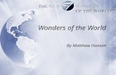 Matthew's 7 Wonders