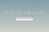 Snow and  Ice festival