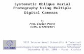 Systematic Oblique Aerial Photography Using Multiple Digital Cameras