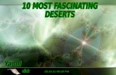 10  most  fascinating  deserts