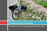 Promoting bicycle commuting