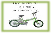 Environment Friendly Automobiles