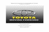 Toyota: Analysis of Vision Statement, Corporate Level Strategies & SWOT
