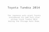 Toyota tundra 2014