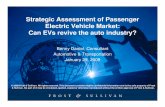 Frost & Sullivan Analyst Briefing: Strategic Assessment of Passenger Electric Vehicle Market- Electric Vehicle Infrastructure and Business Model Analysis