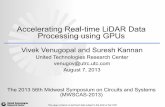 Accelerating Real-Time LiDAR Data Processing Using GPUs