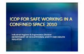 ICOP For Safe Working in A Confined Space 2010 by Mr Husdin Che Mat