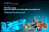 World’s largest Music b2b website and online global marketplace for Musical instruments