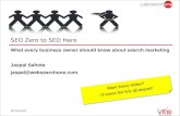 Seo zero to seo hero intro to search marketing