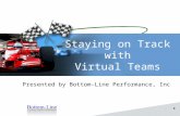 Staying On Track With Virtual Teams- Web Version 092010