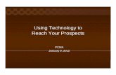 Using Technology to Reach Your Prospects   mc donald