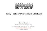 Why fighter pilots run startups