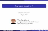 R Regression Models with Zelig