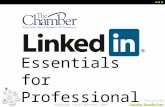 Linked In Essentials For Professionals