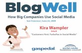 BlogWell San Francisco Social Media Case Study: Intuit, presented by Kira Wampler