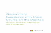 White Paper | Government Experience with Open Source on the Desktop: Lessons Learnt from Public Sector OSS Deployments