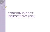Foreign direct investment (f
