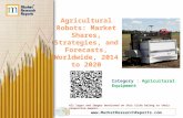 Agricultural Robots: Market Shares, Strategies, and Forecasts, Worldwide, 2014 to 2020